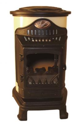 Provence Living Flame Flueless Stove In Cream