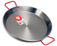 60cm Polished Steel Paella Pan