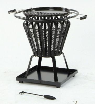 Lifestyle Steel Basket Log Burner Firepit