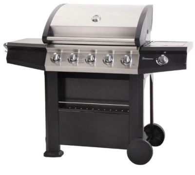 Lifestyle Dominica 5 Burner Gas BBQ With Side Burner
