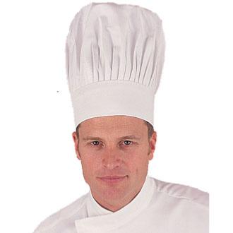 White Cotton Chefs Hat