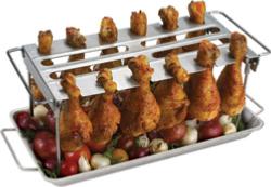 Grillpro Stainless Steel Wing / Drum Stick Rack