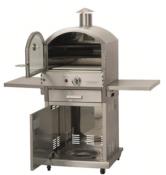 Lifestyle Milano Stainless Steel Deluxe Gas Pizza Oven and BBQ