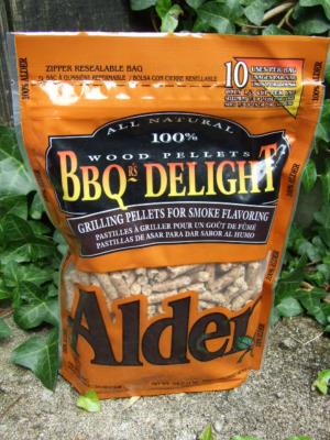 BBQr's Delight 1Lb Bag of Alder Barbecue Wood Pellets