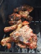 How to Smoke Lamb Recipe on a Charcoal BBQ