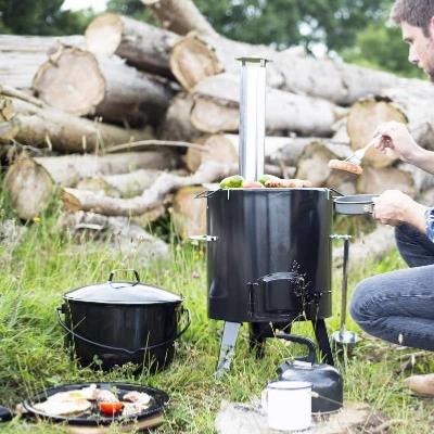 Cowboy Cookout Charcoal Curry Cooker