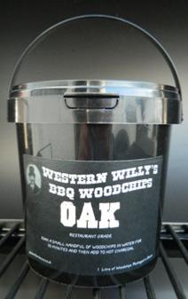 1 Litre Western Willy's Oak Wood Chips