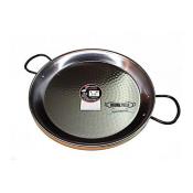 Paella Cooking Set with 46cm Polished Steel Paella Pan