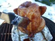 BBQ Beer Can Chicken Recipe in Winter