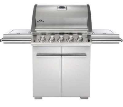 Napoleon LE3 5 Burner Gas BBQ (Stainless Steel) Free Cover