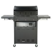 Landmann Black Triton 4 Burner Gas BBQ With Side Burner.