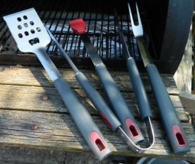 Barbecue Genius 4 Piece BBQ Tool Set