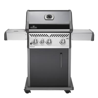 Napoleon Rogue 425 Black With Side Burner