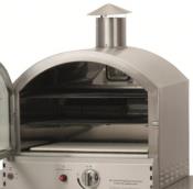 Lifestyle Milano Stainless Steel Deluxe Gas Pizza Oven and BBQ