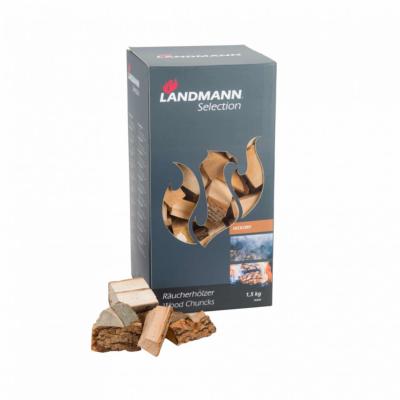 Box of Landmann Hickory BBQ Wood Chunks
