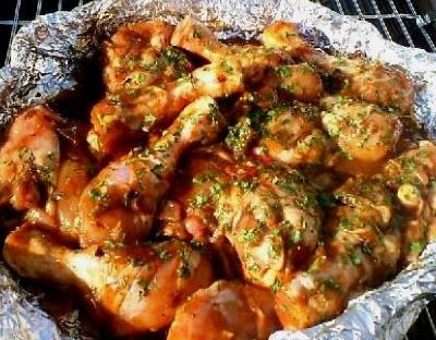 How to BBQ Football Chicken Recipe