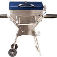 Deluxe Stainless Steel Barbeskew Charcoal Rotisserie BBQ