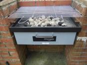 Grill and Bake Barbecue With Oven