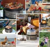 The Cobb Premier Ultimate Barbecue Cooking System.