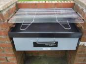 Grill and Bake Barbecue With Oven