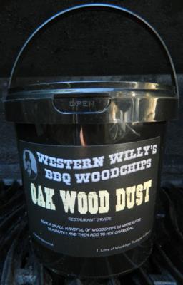 1 Litre Western Willy's Oak Wood Dust