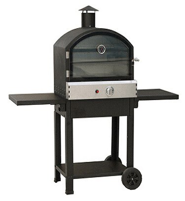 Lifestyle Taranto Black Gas Pizza Oven