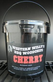 1 Litre Western Willy's Cherry Wood Chips