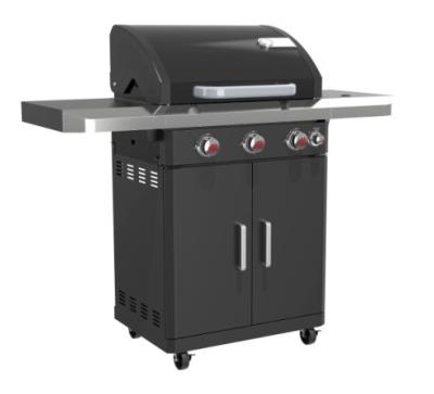 Rexon Cook 3.1 Burner Gas BBQ Black 3358