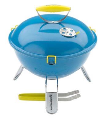 Landmann Piccolino Azure Blue Portable Charcoal BBQ