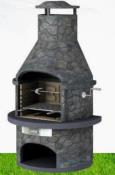 Rondo Dark Slate Masonry BBQ