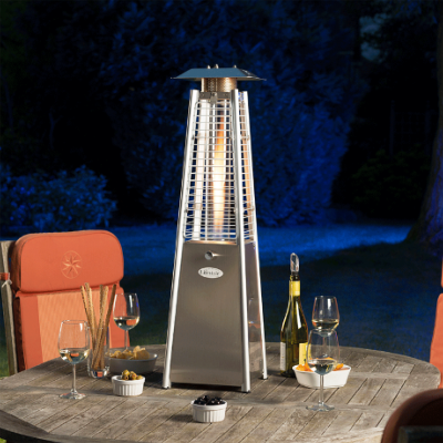Lifestyle Chantico Flame Table Top Patio Heater