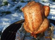 BBQ Beer Can Chicken Recipe in Winter