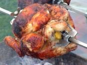 How to Use a Greek Style Charcoal Rotisserie BBQ