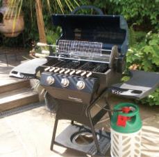 Barbeskew A Revolutionary Design Gas Rotisserie BBQ