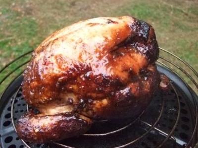 How to Smoke a Chicken on a Cobb BBQ